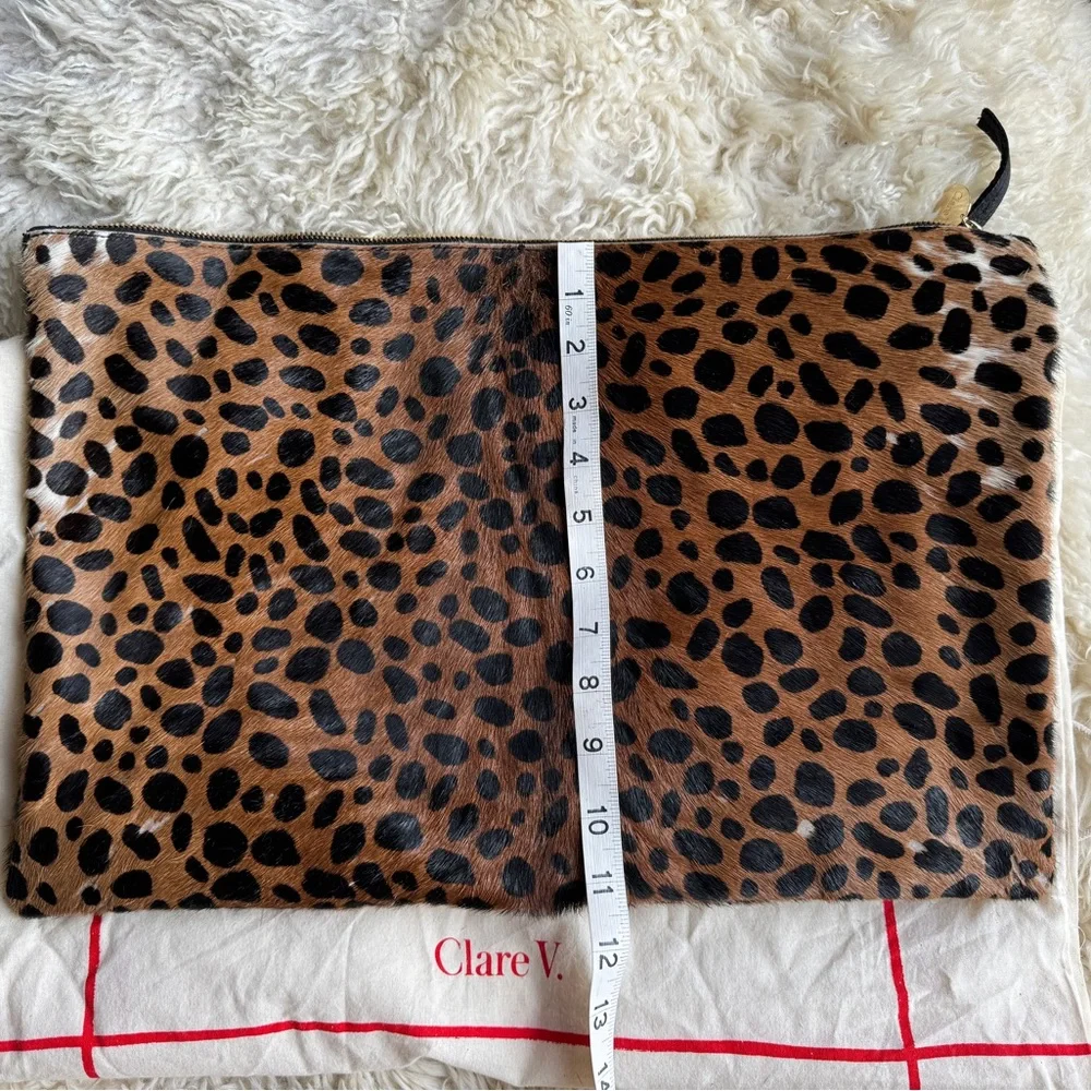 Clare V Cheetah Print Wristlet - Picture 5 of 13